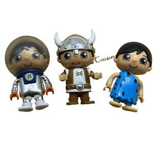 Ryan's World Bonkers Toy Ryan Astronaut Viking Caveman PVC 2" Action Figures